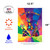 Party Hats "Happy Birthday" UV Resistant Outdoor Garden Flag - 18" x 12.5"