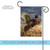 Brown and Ivory Field Pheasant Outdoor Garden Flag 18" x 12.5"