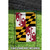 White and Yellow Maryland State Outdoor Garden Flag 18" x 12.5"
