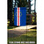 Blue and White Cape Verde Outdoor Garden Flag 18" x 12.5"