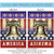 Red and Blue Freedom America Outdoor Garden Flag 18" x 12.5"