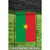 Green and Red Burkina Faso Outdoor Garden Flag 18" x 12.5"