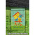 Yellow and Blue Bird House Outdoor Rectangular Mini Garden Flag 18" x 12.5"