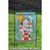 Blue and White There's No Place Like Home Outdoor Garden Flag 18" x 12.5"