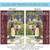 Green and Red "WINE COUNTRY WELCOME" Outdoor Rectangular Mini Garden Flag 18" x 12.5"