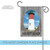 Gray and Blue Lighthouse Outdoor Garden Flag 18" x 12.5"