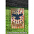 Red and Blue Gettysburg Eagle Outdoor Rectangular Mini Garden Flag 18" x 12.5"