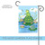 Blue and Green Pond Pals Outdoor Garden Flag 18" x 12.5"