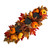 36" Artificial Maple Leave with Berries and Pumpkin Fall Harvest Candelabrum