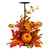 12" Artificial Maple Leave, Berries, and Pumpkin Fall Harvest Candle Holder