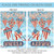 Red and Blue Kites Flying High in the USA Outdoor Rectangular Mini Garden Flag 18" x 12.5"