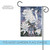 White Swan Couple Outdoor Garden Flag 18" x 12.5"