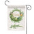 Green and Yellow Blessed Birds Outdoor Rectangular Double Sided Garden Flag 18" x 12.5"