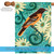 Blue and Brown Baltimore Oriole Outdoor House Flag 28" x 40"