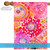 Pink and Orange Blushing Blooms Outdoor House Flag 28" x 40"