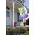Purple and Green Thank You Bouquet Outdoor House Flag 40" x 28"