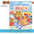 Blue and Beige Beach Barbeque Outdoor House Flag 28" x 40"