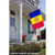 Yellow and Red Andorra Outdoor House Flag 40" x 28"