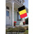 Black and Yellow Belgium Outdoor House Flag 40" x 28"