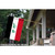 Black and Red Iraq Outdoor House Flag 40" x 28"