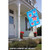 Blue and Red Patriotic Stars Outdoor House Flag 40" x 28"