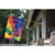 Party Hats "Happy Birthday" Fade Resistant Outdoor Flag - 40" x 28"