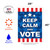 Blue Keep Calm and Vote Outdoor House Flag 40" x 28"