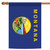 Blue and Yellow Montana State Outdoor House Flag 40" x 28"