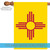 Yellow and Red New Mexico State Outdoor House Flag 40" x 28"