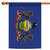 Blue and Black Pennsylvania State Outdoor House Flag 40" x 28"