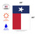 Red and White Texas State Outdoor House Flag 40" x 28"