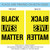 Black Lives Matter Outdoor House Flag 40" x 28"