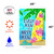 Blue and Yellow Happy Hour Surf Outdoor House Flag 40" x 28"