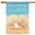 Blue and Beige Conch Shells Ocean City Outdoor House Flag 40" x 28"