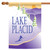 Purple and White Ski Lake Placid Outdoor House Flag 40" x 28"