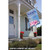 Pink and Blue Washington Cherry Blossoms Outdoor House Flag 40" x 28"