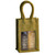 6.5" OJ2 Sampler Olive Green Jute 2 Sample Bottle Olive Oil Bags