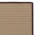 6" x 9" Brown and Tan All Purpose Handcrafted Reversible Rectangular Outdoor Area Throw Rug Sample