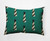 14" x 20" Green and Black Beacon Rectangular Outdoor Throw Pillow