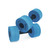 12" Sky Blue and Navy Blue Workout Accessories KEMP USA Pair of Dumbells