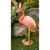 11" Standing Flamingo Outdoor Garden Statue