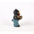 16" Bear Holds Birdbath with Cardinal Outdoor Garden Statue