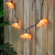 10-Count Pig Patio Light Set, 5.75ft Green Wire