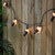 10-Count Brown and Whte Owl Patio Light Set, 5.75ft Green Wire
