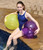 Inflatable Transparent Beach Ball - 20" - Yellow