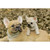 10.5" Mother and Baby French Bulldog Garden Statue