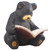 15" Bear Cub Reading a Book Outdoor Garden Statue