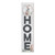 Bunny Rabbit "Welcome Home" Outdoor Easter Porch Sign - 48" - White and Black