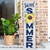 48" Yellow and Blue "Sweet Summer" with Sunflower Outdoor Leaning Porch Sign
