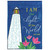 Religious Verse John 8:12 Lighthouse Embroidery Outdoor Garden Flag 18" x 13"